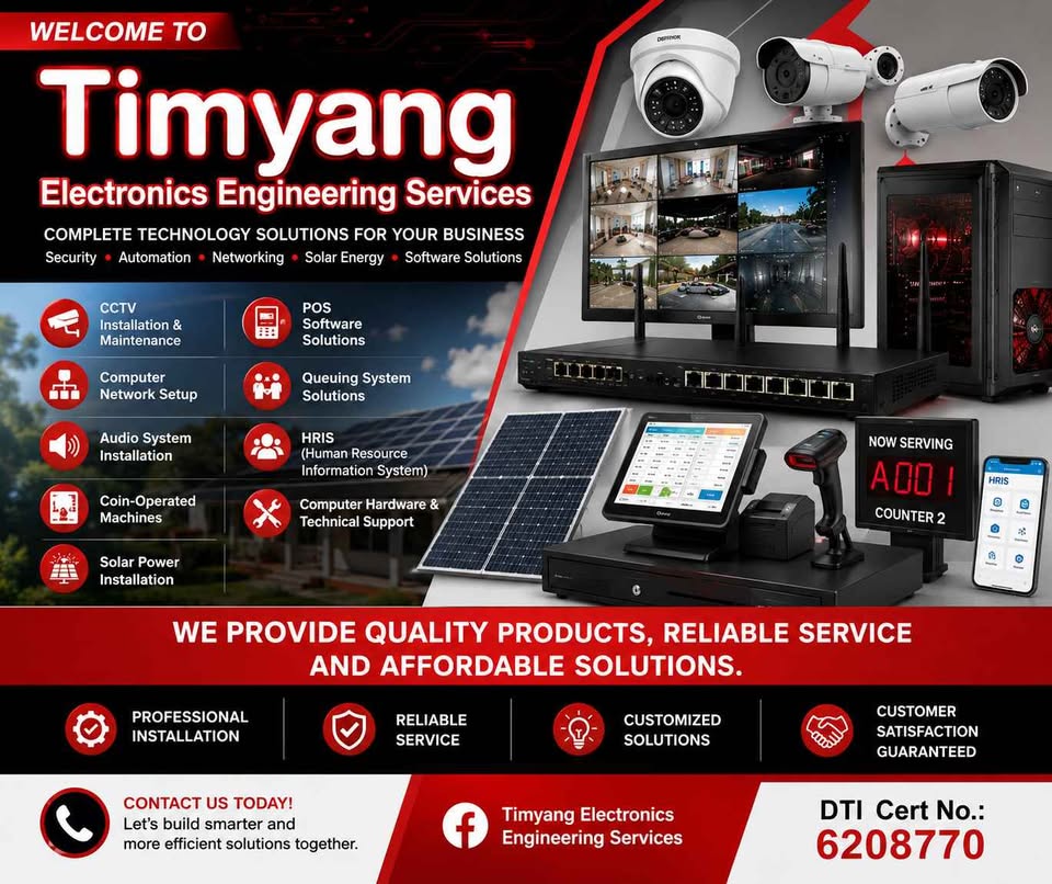 Timyang technology systems including CCTV, POS, solar and monitoring solutions